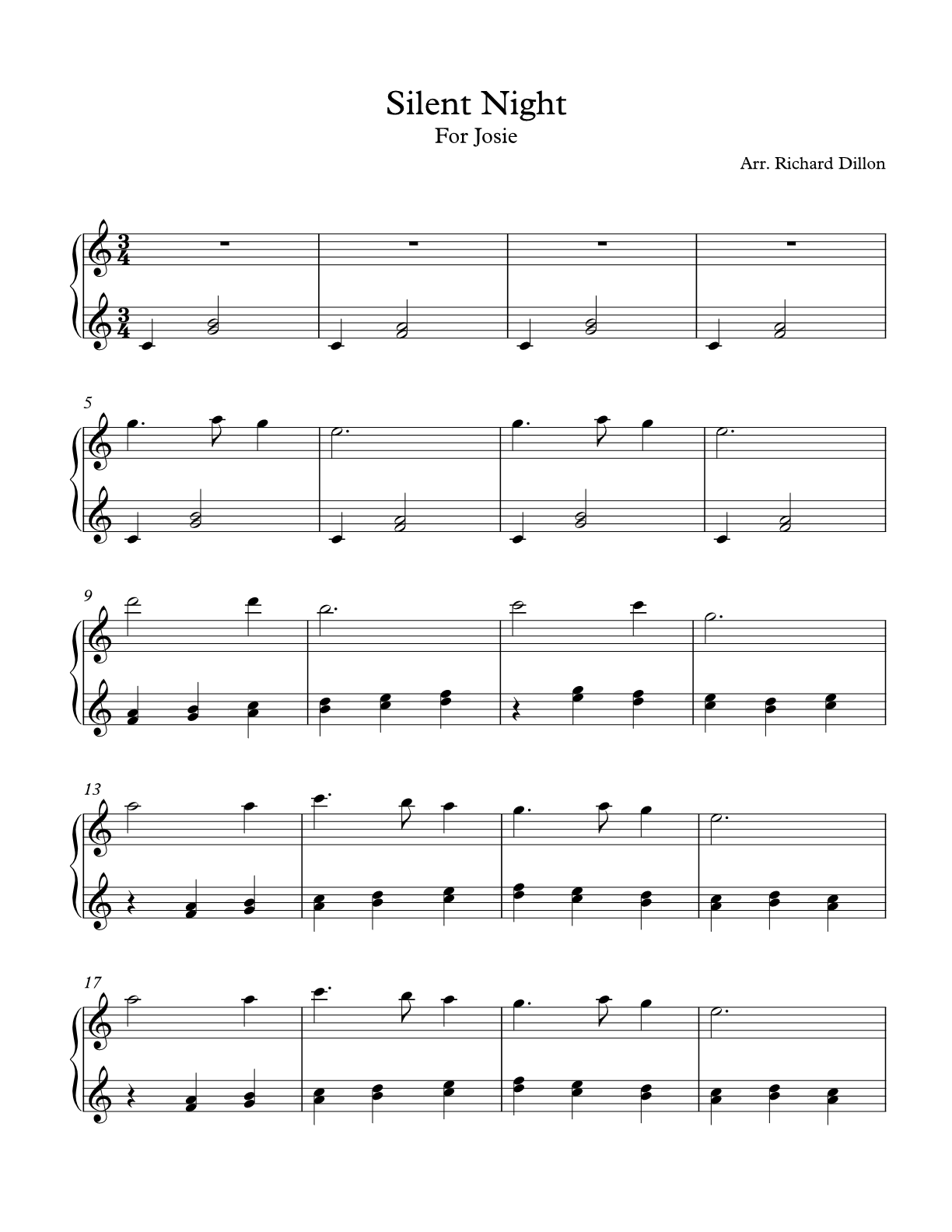 Richard Dillon's Store | PDF Sheet Music